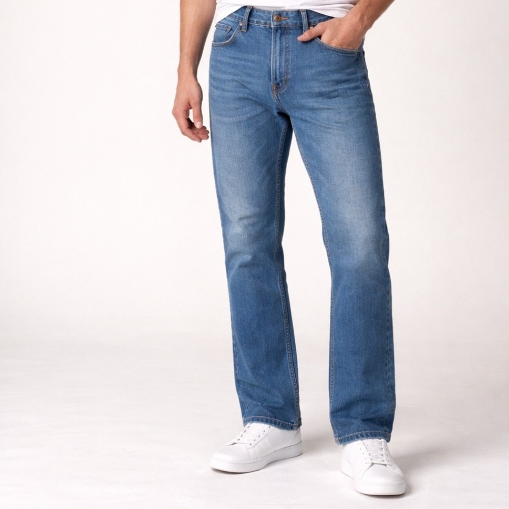 Tommy Hilfiger jeans, size 16, classic blue, stretch fabric, straight leg, premi